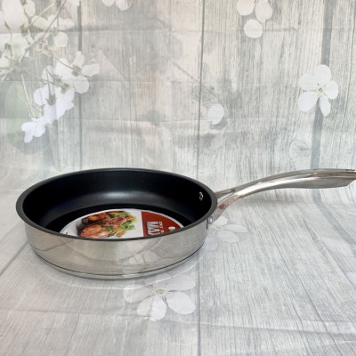 CHẢO INOX CHỐNG DÍNH ELMICH 3 ĐÁY MAX A 20CM