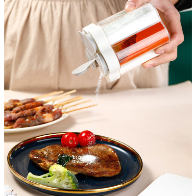 Hủ Đựng Gia Vị 5 Ngăn Hình Hoa -HENRYSA