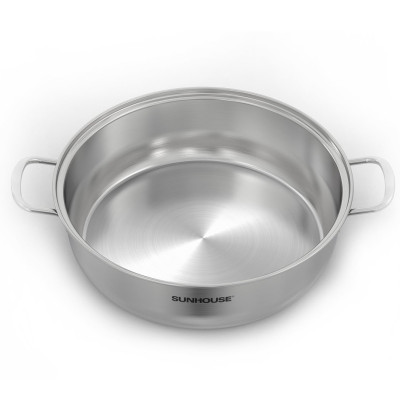 NỒI LẨU INOX 1 ĐÁY SUNHOUSE SHG26L - Hàng Chính Hãng