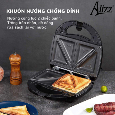 Máy Nướng Bánh Hotdog 750W ALIZZ AL-13556