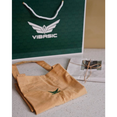 Tạp Dề Nấu Ăn Nhà Bếp Màu Trơn Đơn Giản