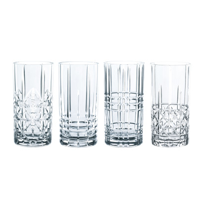 Bộ 4 ly pha lê cao Nachtmann Highland - Hàng chính hãng Đức