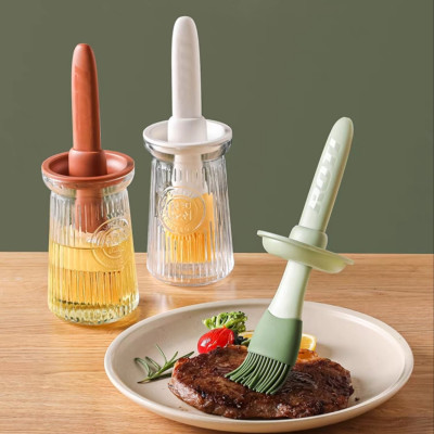 ( Hàng Cao Cấp ) Bộ Chổi quét đồ dầu ăn, đồ nướng 2 in 1 Dành cho Nhà Hàng Nhà bếp Quán Ăn