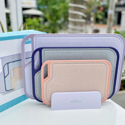 Bộ 3 thớt nhựa kháng khuẩn đa năng Hàn Quốc CIM296