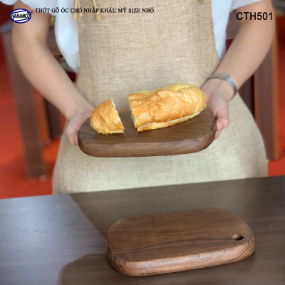 Thớt gỗ óc chó nhập khẩu Mỹ - bày pizza dùng trang trí/ chụp hình (đủ kích cỡ và kiểu dáng)