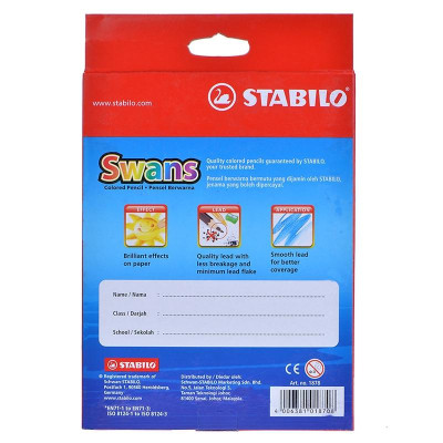 Bút Chì Màu Swans 2.9-Dài-Stabilo-CLS1878-36