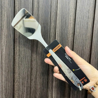  BỘ DỤNG CỤ NHÀ BẾP INOX 4 MÓN – MUỖNG CANH, MUÔI THỦNG, XẺNG XÀO, XẺNG THỦNG – CÓ MÓC TREO TIỆN DỤNG - HÀNG CHÍNH HÃNG MINIIN