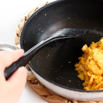 Muôi cơm kháng khuẩn cán dài Echo, làm từ nhựa PP cao cấp, bền đẹp, có khả năng chịu nhiệt cao - nội địa Nhật Bản