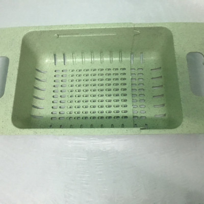 Rổ gác bồn rửa bát điều chỉnh kích thước tiện dụng - Giao màu ngẫu nhiên