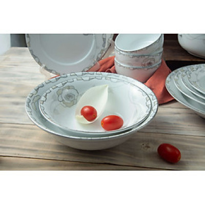 Tô choãng hoa hồng bạc sứ cao cấp Long Phương