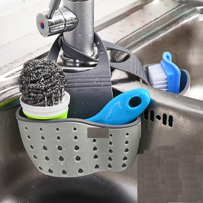 COMBO 2 Giỏ Treo Giẻ Rửa Bát Loại Nhựa Dẻo Cao Cấp