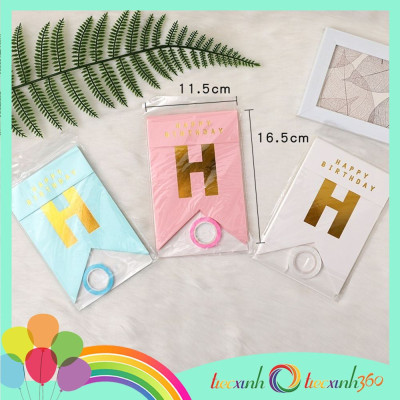 Dây treo trang trí sinh nhật Happy Birthday Banner (tuỳ chọn)