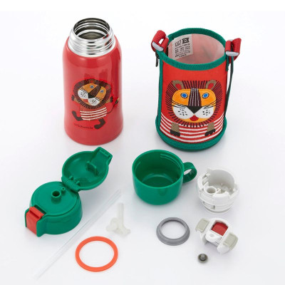 Hàng chính hãng: Bình giữ nhiệt Tiger MBR-T06G (600ml) hoạt hình dễ thương cho bé trai, bé gái