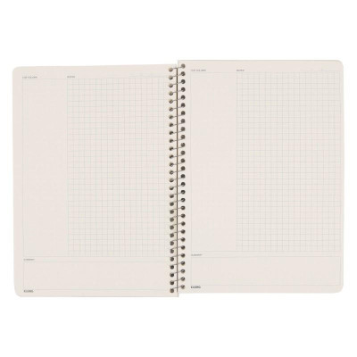 Vở C Notes (6x6)mm lò xo đơn bìa nhựa 2 mặt B5 200 trang 100/76; MS: 588