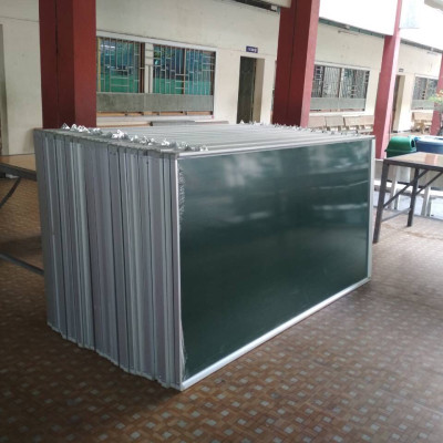 Bảng Từ Viết Phấn Hàn Quốc Bavico PTHQ-12 Xanh 1.2x3.0m