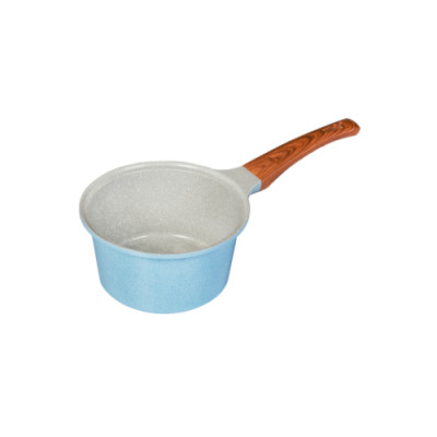 Nồi đúc men đá xanh Sapphire tay cầm chống bỏng 18-20-24cm Green Cook GCS09-18IH - Dùng cho mọi loại bếp - Gian hàng chính hãng greencook