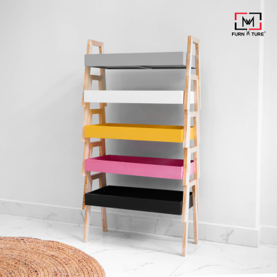 KỆ GỖ TRANG TRÍ HÀN QUỐC ĐA NĂNG - A CASE