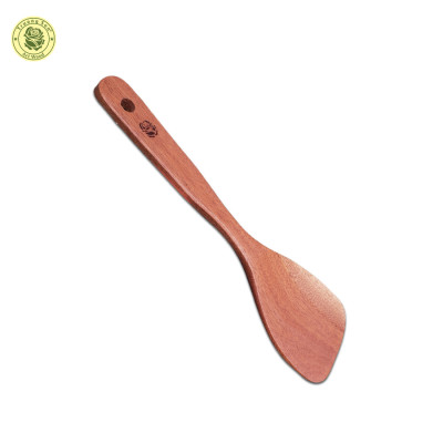 Muỗng Xới Cơm Cán Dài Cỡ Trung - Vá Gỗ S2 Xà Cừ - Đồ Gỗ Nhà Bếp Thương Hiệu Trường Sơn