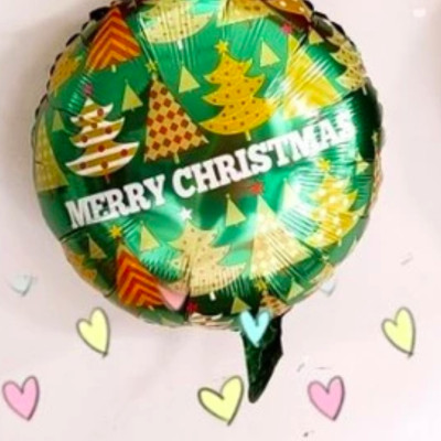 Bong bóng trang trí giáng sinh noel