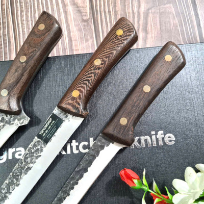 BỘ 3 DAO BẾP THÁI, LỌC MÃ AR TR8