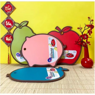 Thớt Nhựa Kháng Khuẩn Cao Cấp Hình Ngộ Nghĩnh CSC551, CSC552, CSC553, CSC554, CSC555 (cam kết hàng chính hãng, y hình)