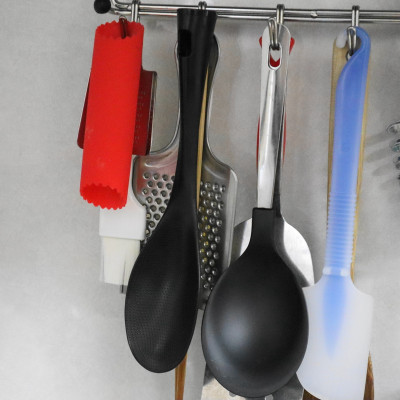 Muôi cơm kháng khuẩn cán dài Echo, làm từ nhựa PP cao cấp, bền đẹp, có khả năng chịu nhiệt cao - nội địa Nhật Bản