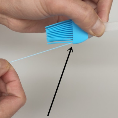 Combo 4 Cây Cọ Silicon Cán Trong Quét Dầu, Bơ, Kem Trang Trí Bánh (ngẫu nhiên)