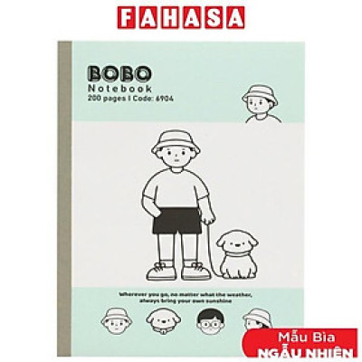 Tập Haplus BoBo - Kẻ Ngang - 200 Trang 60gsm - Hải Tiến 6904 (Mẫu Bìa Giao Ngẫu Nhiên)