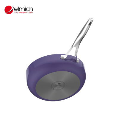 Chảo chống dính Full induction Elmich Hera EL8248 đương kính 28cm miệng chống văng dầu - Hàng chính hãng