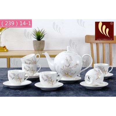 BỘ ẤM PHA TRÀ KÈM KAY, BỘ ẤM CHÉN KÈM ĐĨA ( GIAO NGẪU NHIÊN)