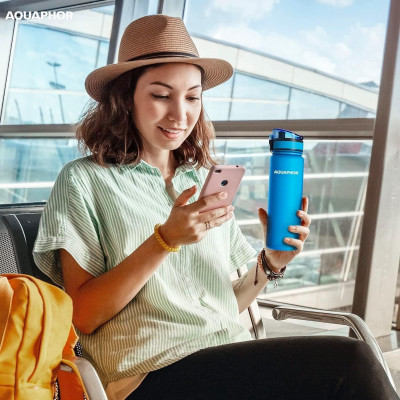 Bình Lọc Cầm Tay Bottle City Aquaphor Màu Xanh Dương