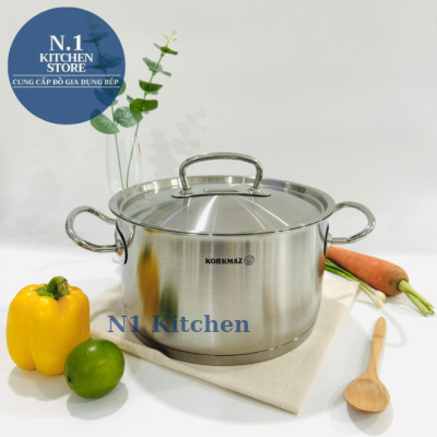Nồi inox cao cấp Korkmaz Proline 2 lít - A1160 - Hàng Chính Hãng