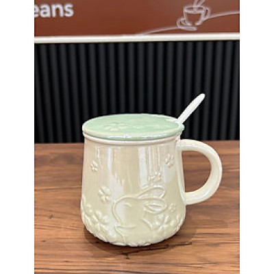 Ly Sứ Cao Cấp Hình Thỏ Thể Tích 400ml