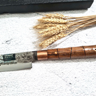 DAO - DAO BẾP SASHIMI MẶT HOA VĂN MÃ N4 nt topcoomshop vn