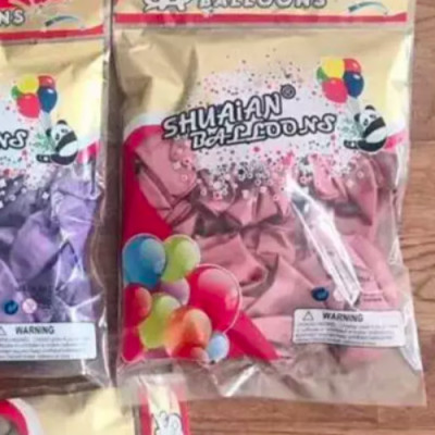 Bóng bay siêu nhũ gấu ShuaiAn - Trang trí sinh nhật, tiệc tùng