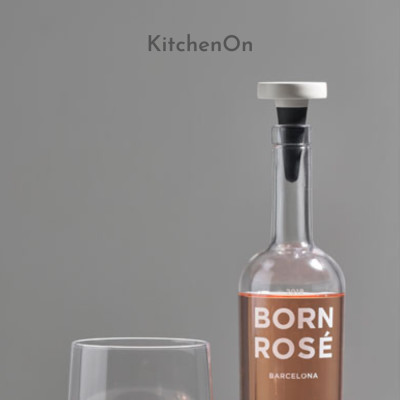 Nắp đậy chai rượu vang Nest, màu xám