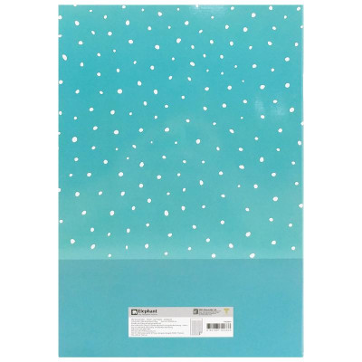 Combo 5 Tập Sinh Viên 4 Dòng Kẻ - 200 Trang 70gsm - Elephant FI622533 (Mẫu Màu Giao Ngẫu Nhiên)