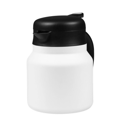 Bình nước ruột thủy tinh La Fonte 006774 800ml màu trắng