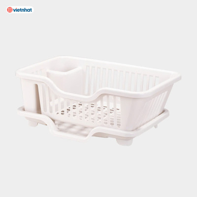 Rổ úp chén bát tiện ích Việt Nhật 44x27.5x17 (cm) - Hàng chính hãng