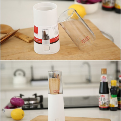 Hộp bảo quản đũa thìa sang trọng Pearl Metal Clove - Hàng nội địa Nhật Bản |#Made in Japan|