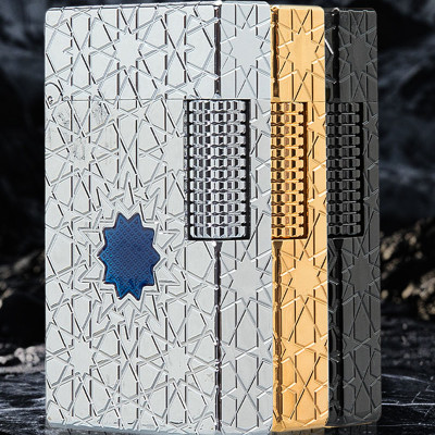 Vỏ Hột Quẹt Bật Lửa Xăng Đá Rowenta R10-069 Khắc Họa Tiết Ngôi Sao Độc Đáo - Nhiều Màu