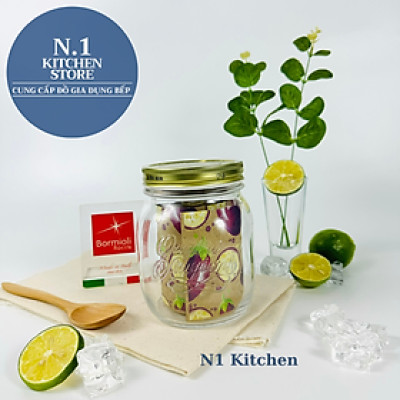 Quattro Invetro hũ thủy tinh 700 ml Bormioli Rocco Ý - Hàng Chính Hãng