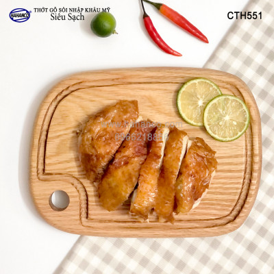 Khay thớt gỗ Sồi nhập khẩu Mỹ nguyên khối (đủ Size và kiểu dáng) hàng Xuất Khẩu Châu Âu - có rãnh bao quanh - khay bánh mì/trái cây/ bít tết/ pizza/ phụ kiện chụp ảnh, decor, bày món ăn trong nhà hàng - Sang trọng trên bàn ăn