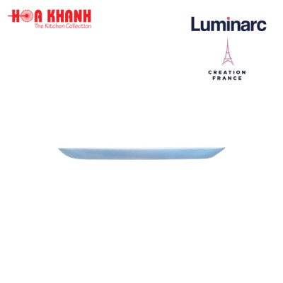 Đĩa Thủy Tinh Luminarc Diwali Light Blue 27cm kháng vỡ, chịu nhiệt - 1 đĩa - P2015