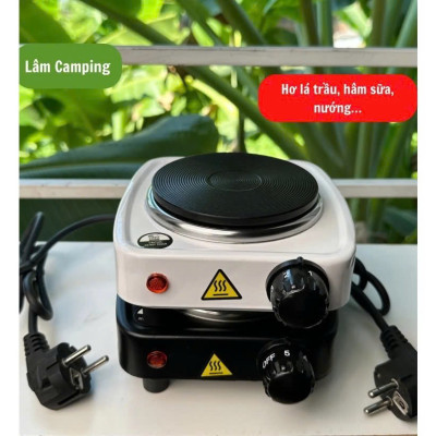 Bếp Mini Hồng Ngoại Đa Năng 500W Loại Tốt- Nấu Mì, Pha Trà Cafe Hiệu Quả