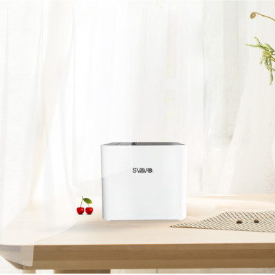 Hộp Đựng Tăm Cảm Ứng Tự Động Không Chạm Thông Minh SVAVO Kèm 04 Pin Sạc AAA 900mAh - Hàng Chính Hãng