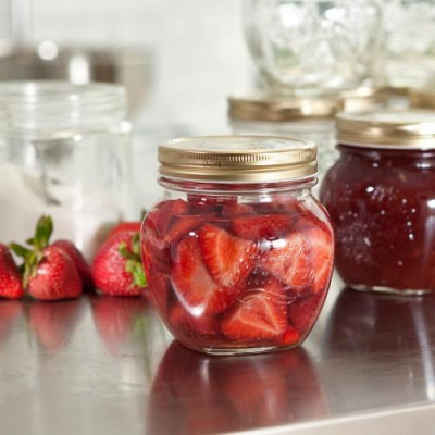 Hũ thủy tinh nắp vặn Quattro 300ml - 500ml - 700ml 