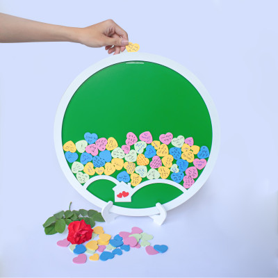 Hộp thả trái tim trang trí tiệc | Gỗ Đức Thành 58142 | Phù hợp cho tiệc cưới, sinh nhật, lễ tốt nghiệp