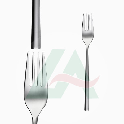 Bộ 6c Nĩa Ăn 107001 - Inox 304 Stainless Steel 18/10 Đồ dùng bàn tiệc nhà hàng khách sạn cao cấp (Set of 6pcs Table Fork SS18/10)
