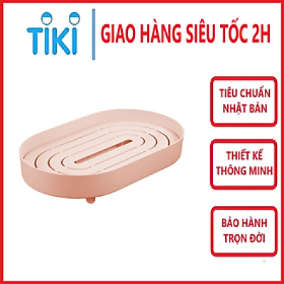 Khay úp cốc oval Inochi - Sano Tặng kèm hình dán sticker dễ thương